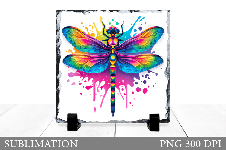 Dragonfly Sublimation. Dragonfly Slate Design