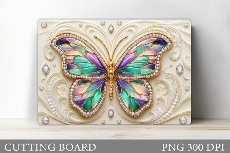 Butterfly Cutting Board. Butterfly Sublimation