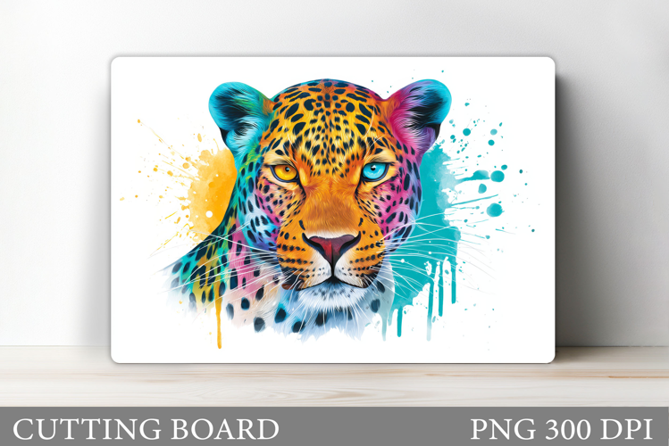 Leopard Cutting Board Design. Leopard Sublimation