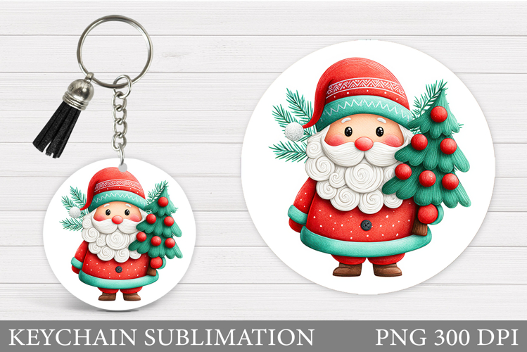 Cute Santa Clipart Image 11