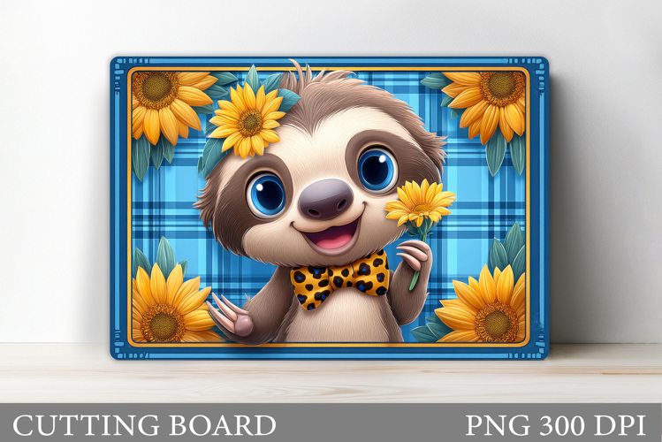 Cute Sloth Clipart Image 7
