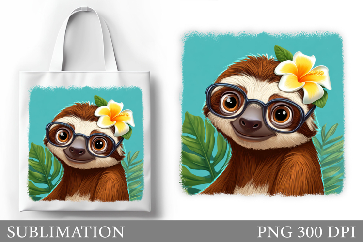 Cute Sloth Clipart Image 21