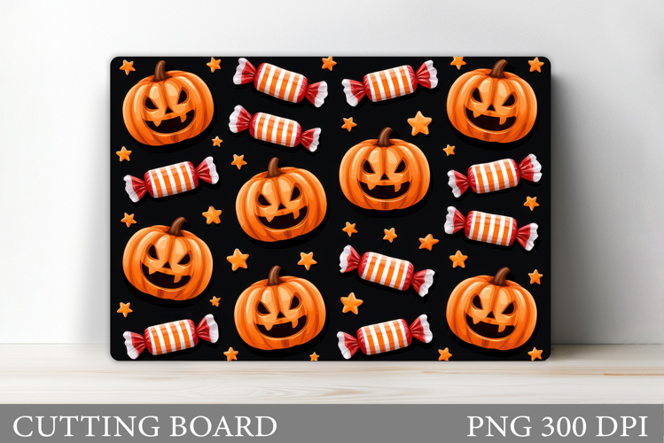 Halloween Cutting Board Design. Halloween Sublimation