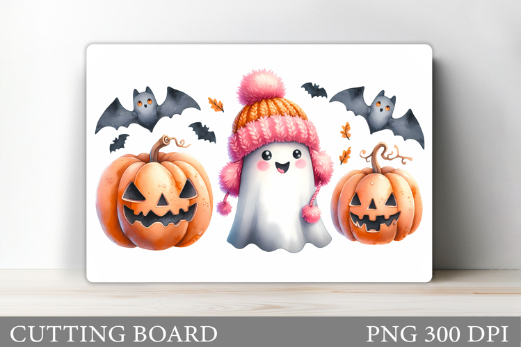 Cute Halloween Cutting Board. Halloween Cutting Board Design