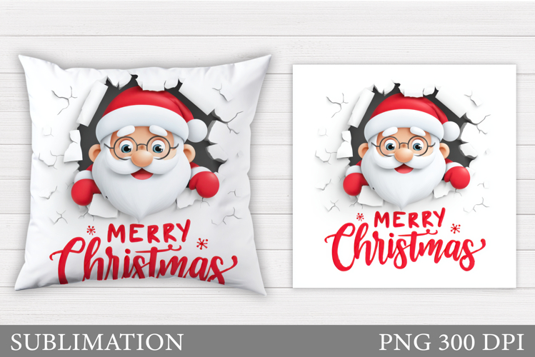 Cute Santa Clipart Image 24