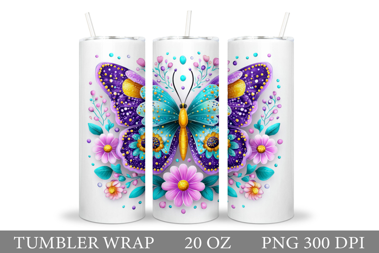 Blue Butterfly Clipart Image 20