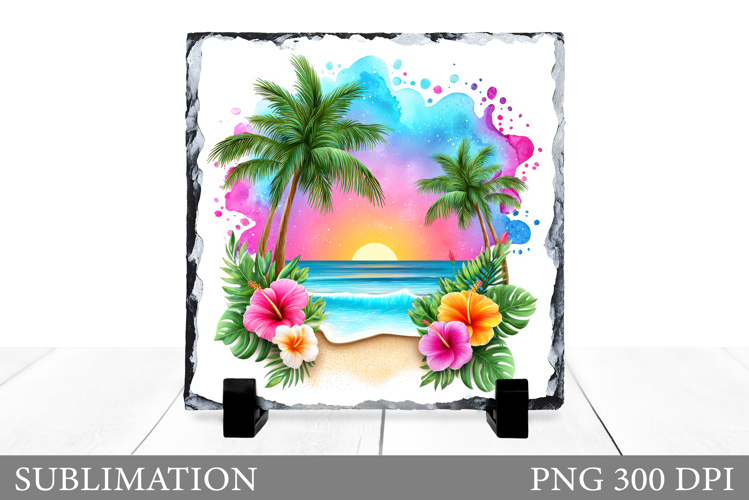 Sea Slate Sublimation. Sea Sublimation