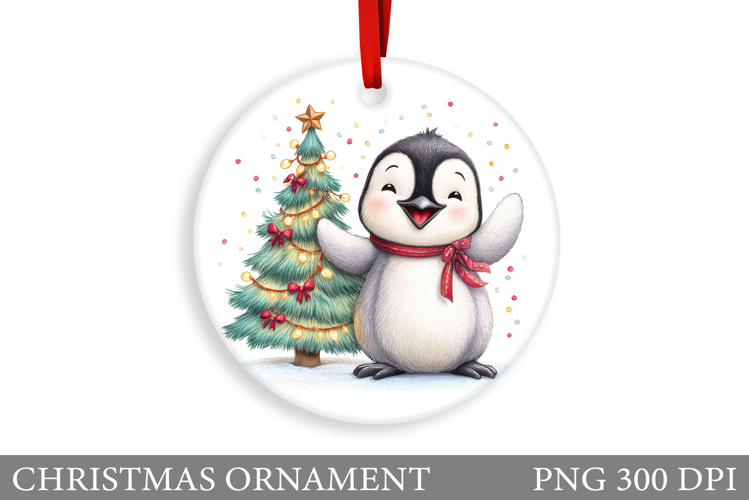Christmas Penguin Clipart Image 12