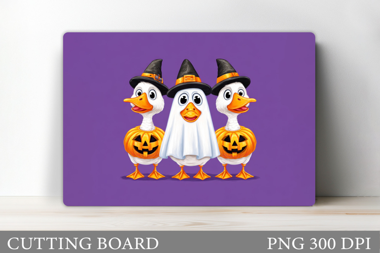 Halloween Goose Cutting Board. Halloween Cutting Board