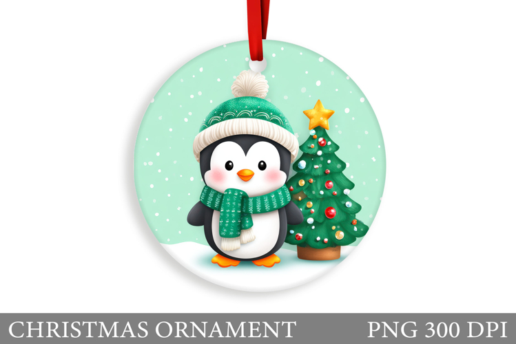 Christmas Penguin Clipart Image 14