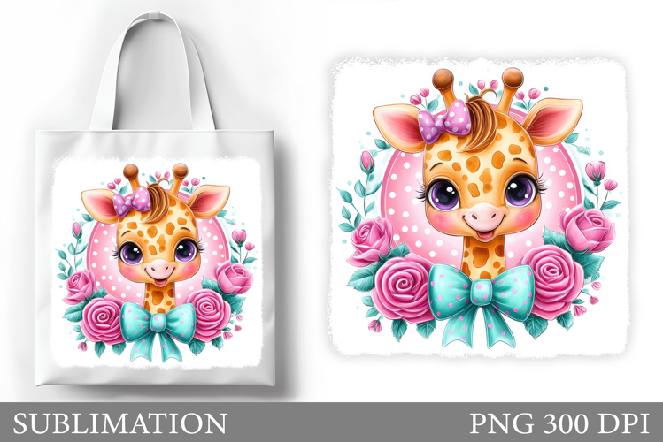 Cute Giraffe Clipart Image 10