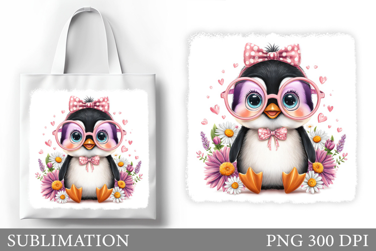 Cute Penguin Clipart Image 17