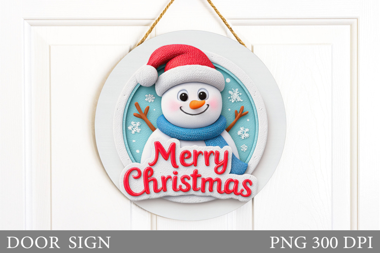 Cute Snowman Clipart Image 4