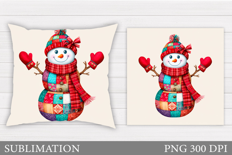 Snowman Sublimation Image 5