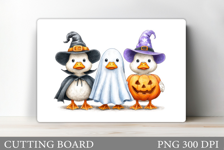 Halloween Goose Cutting Board. Halloween Cutting Board