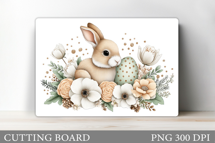 Easter Bunny Cutting Board. Easter Cutting Board Design