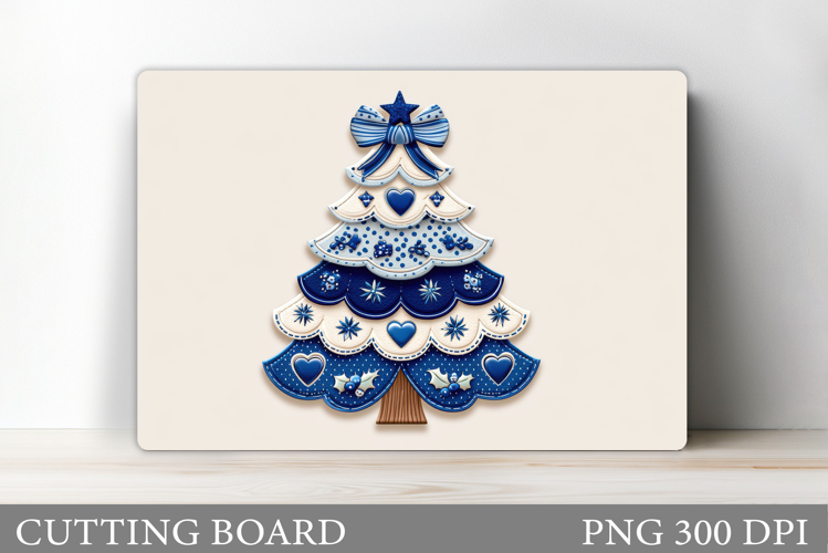 Christmas Tree Cutting Board. Kitchen Cutting Board Design