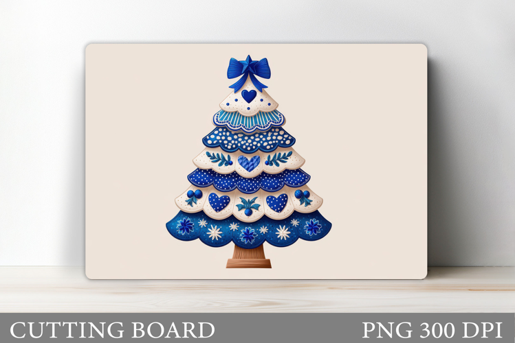 Christmas Tree Cutting Board. Kitchen Cutting Board Design