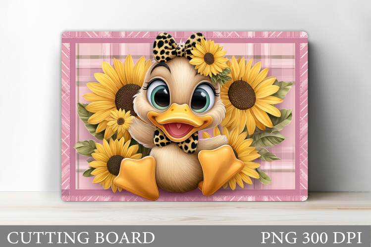 Cute Duck Cutting Board. Cute Duck Kitchen Cutting Board