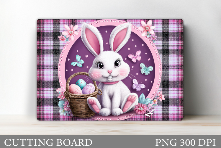 Easter Bunny Cutting Board. Easter Cutting Board Design
