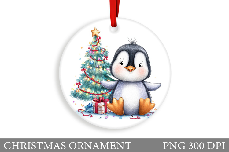 Christmas Penguin Clipart Image 11