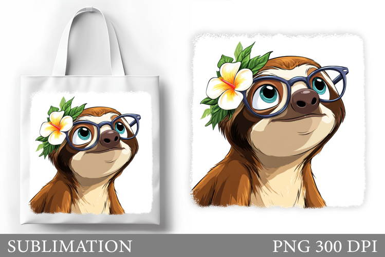 Cute Sloth Clipart Image 19