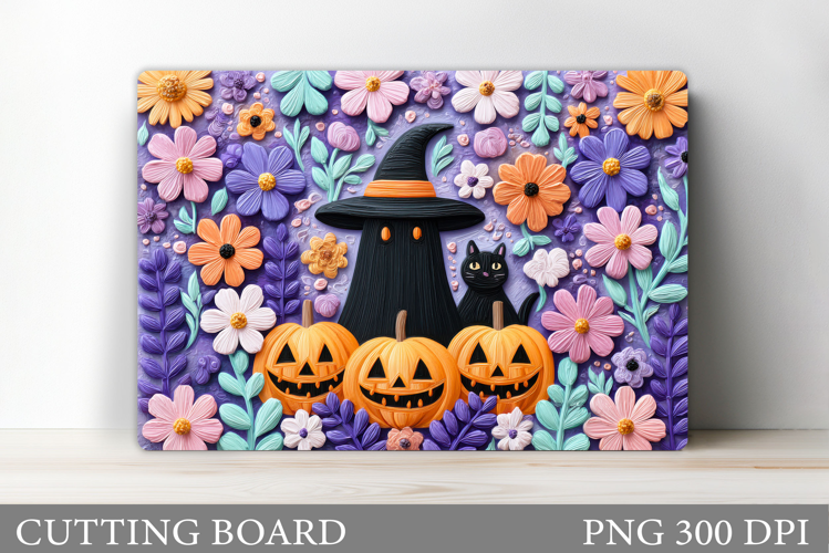 Halloween Cutting Board Design. Halloween Sublimation