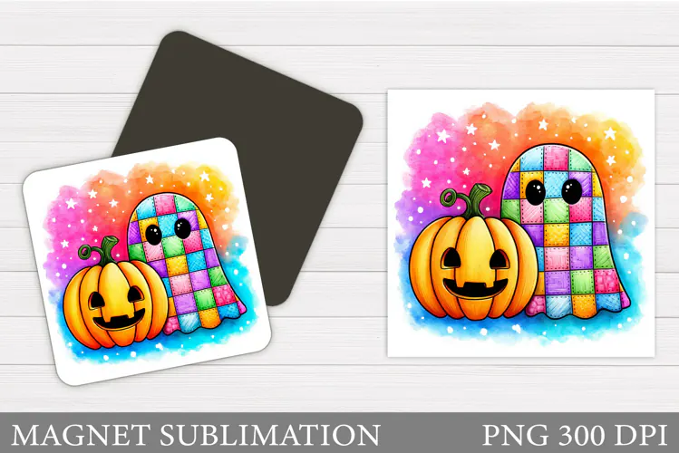 Halloween Magnet Design. Halloween Sublimation