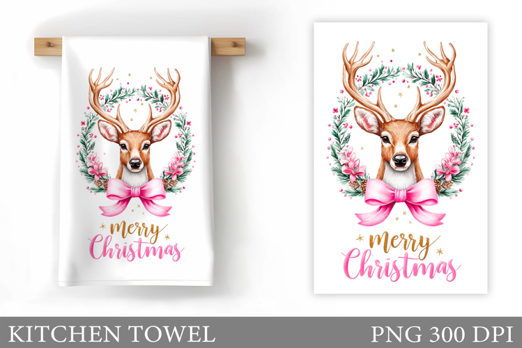 Cute Reindeer Clipart Image 9