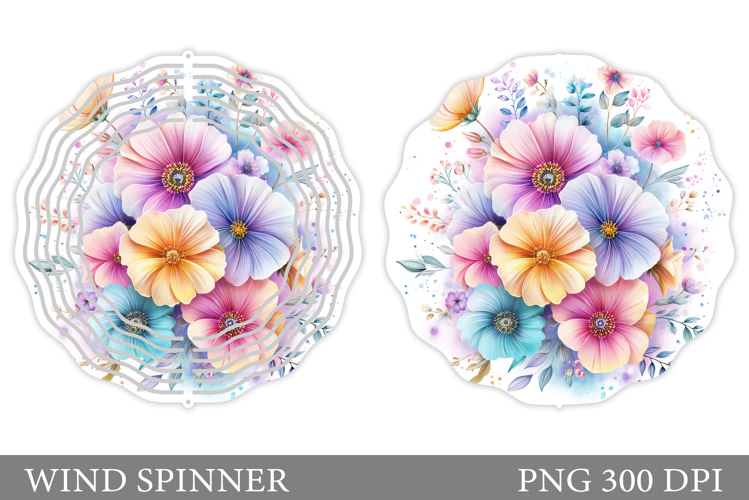 Watercolor Flowers Image 11