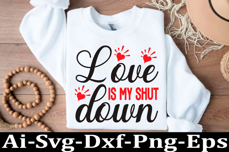 Valentine SVG Design Valentine Love Svg example image 1
