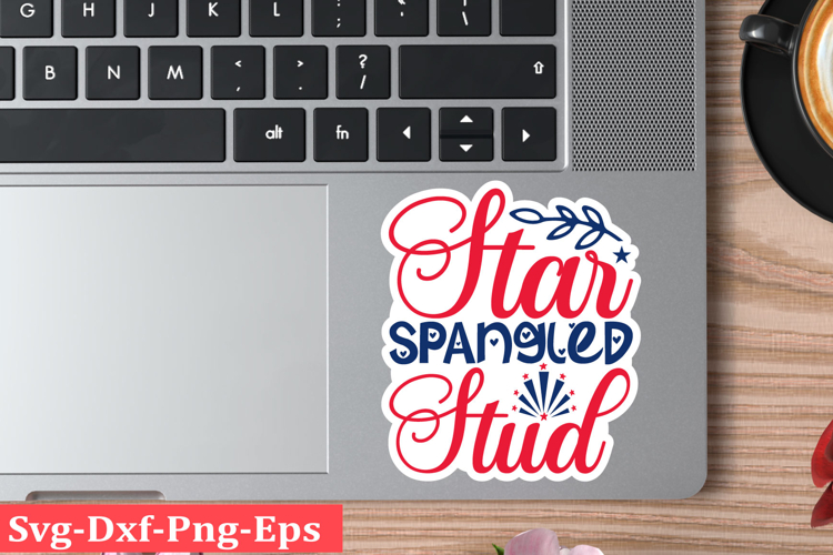 4th of July Sticker Svg Design, Patriotics Quotes Svg,