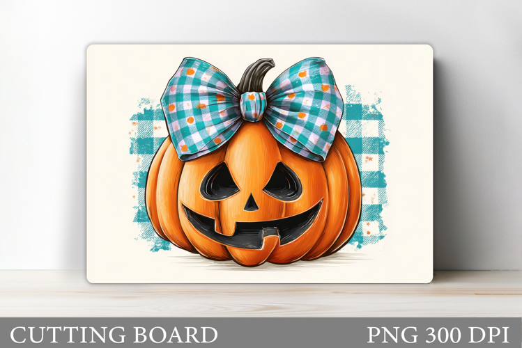 Halloween Cutting Board. Pumpkin Cutting Board Sublimation