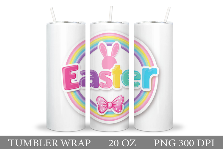 Easter Tumbler Design. Easter Sublimation