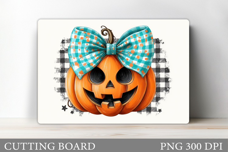 Halloween Pumpkin Cutting Board. Halloween Cutting Board