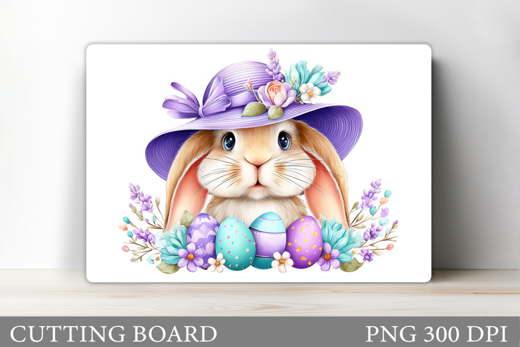 Easter Bunny Cutting Board. Easter Cutting Board Sublimation