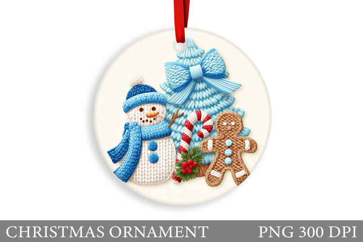 Christmas Ornament Sublimation. Merry Christmas Ornament