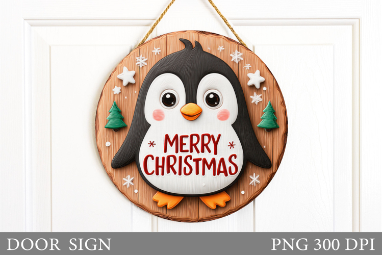Christmas Penguin Clipart Image 24