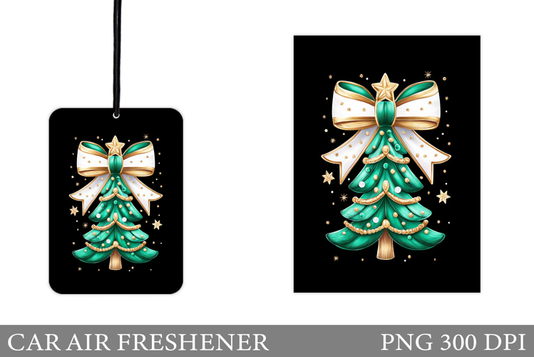 Christmas Tree Car Air Freshener. Winter Car Air Freshene