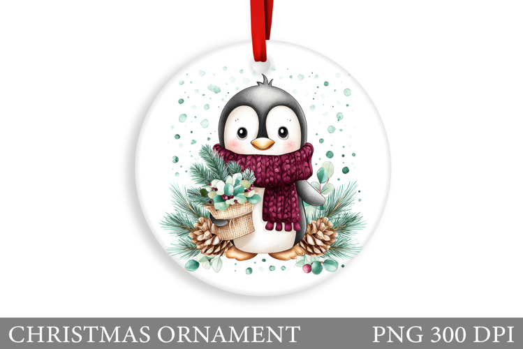 Christmas Penguin Clipart Image 17