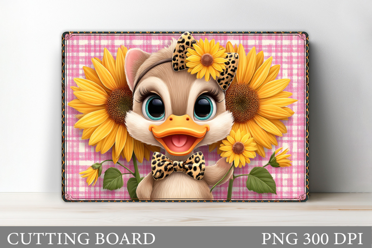Cute Duck Cutting Board. Cute Duck Kitchen Cutting Board