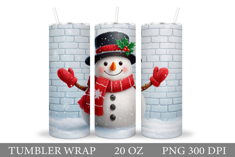 Cute Snowman Clipart Image 5