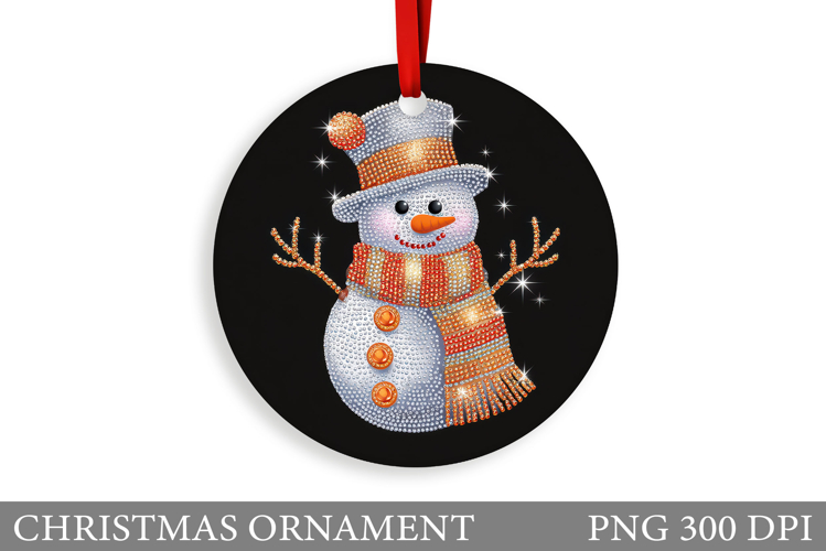 Christmas Snowman Clipart Image 11
