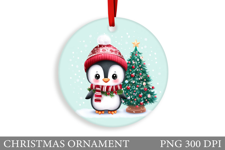 Christmas Penguin Clipart Image 11