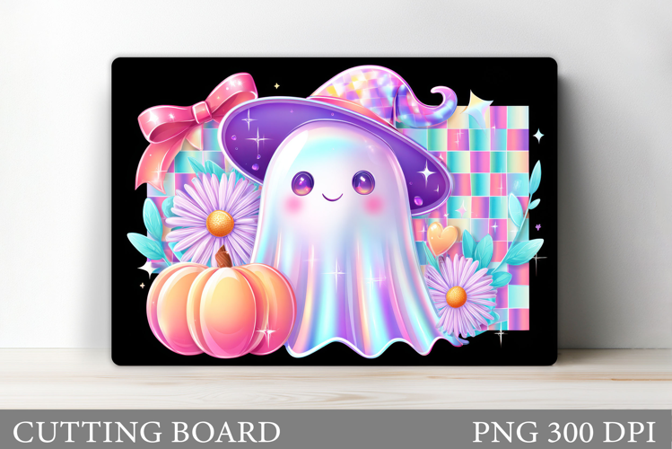 Cute Halloween Cutting Board. Cute Ghost Cutting Board