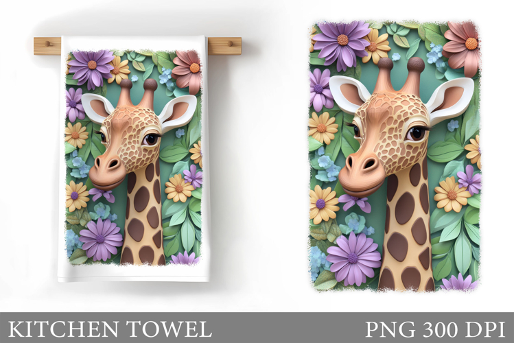 Cute Giraffe Clipart Image 17