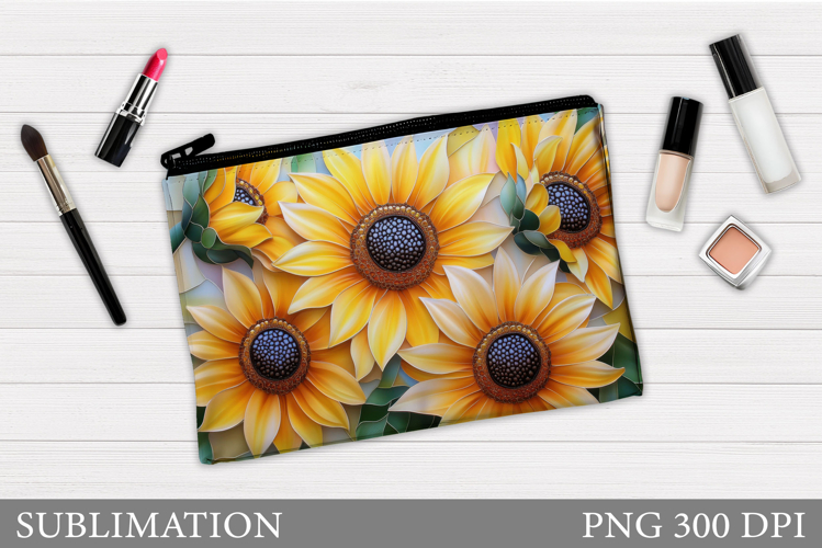 Flowers Makeup Bag Design. Flowers Makeup Pouch Sublimation