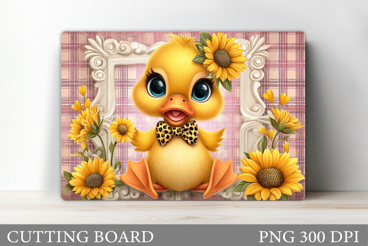 Cute Duck Cutting Board. Cute Duck Kitchen Cutting Board
