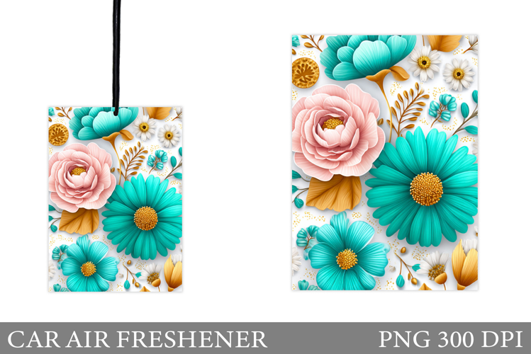 Flowers Flowers Car Air Freshener. Summer Car Air Freshener