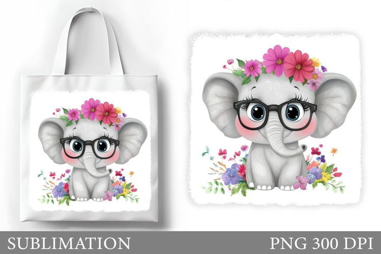 Cute Elephant Clipart